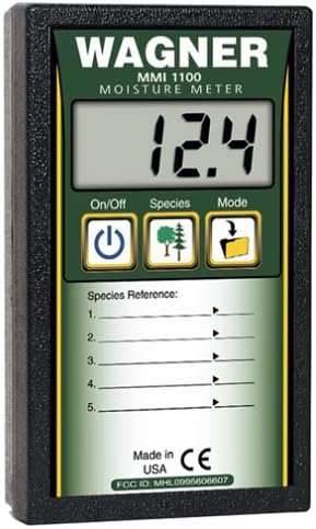 Wagner Meters MMI1100 5% to 30% Pinless Datalogger Wood Moisture Meter