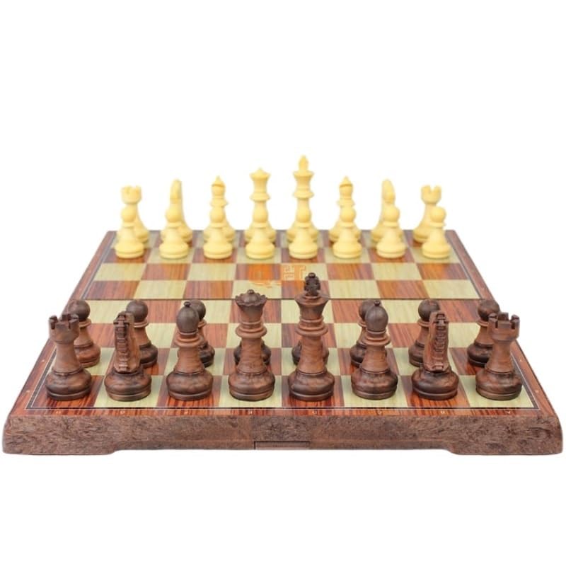 Échecs Jeu d'échecs Pliant magnétique Jeu de société de Voyage Portable
