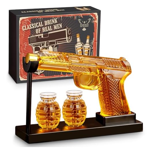 Oaksea Whiskey Geschenke für Männer Papa Weihnachten, Whisky Dekanter mit 2 Gläser Geschenkset Männergeschenke, Weihnachtsgeschenke für Freund Ehemann Whiskyliebhaber, Whisky Zubehör für Bar