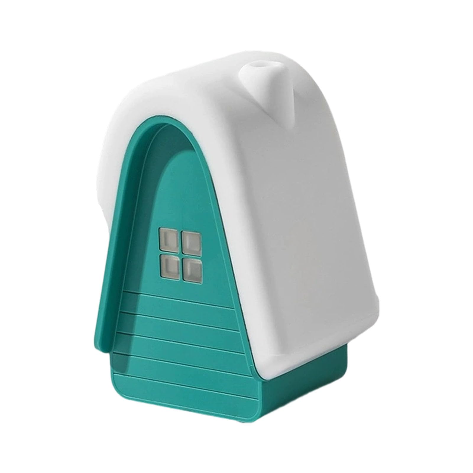 Nucelit Christmas Snow House with Touch Control Bedroom Lamp for Kids Decoration Rechargeable Touch Control Eye