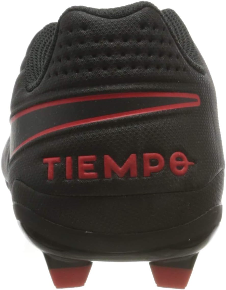 Nike Kids Jr Legend 8 Academy Soccer (Toddler/Little Kid/Big Kid) Black/Dark Smoke Grey/Chile Red 6 Big Kid M