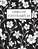  Libro de Contraseñas: No vuelvas a olvidar tu contraseña gracias a este libro de 8.5x11 Libro de contraseñas para recordar todas sus credenciales.The safest method to keep your records under control