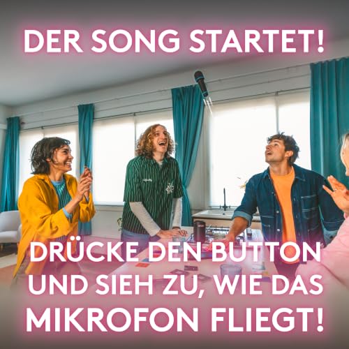 Hitster Flying Mic – Partyspiel für Erwachsene mit 225 Challenges – Ansicht 4