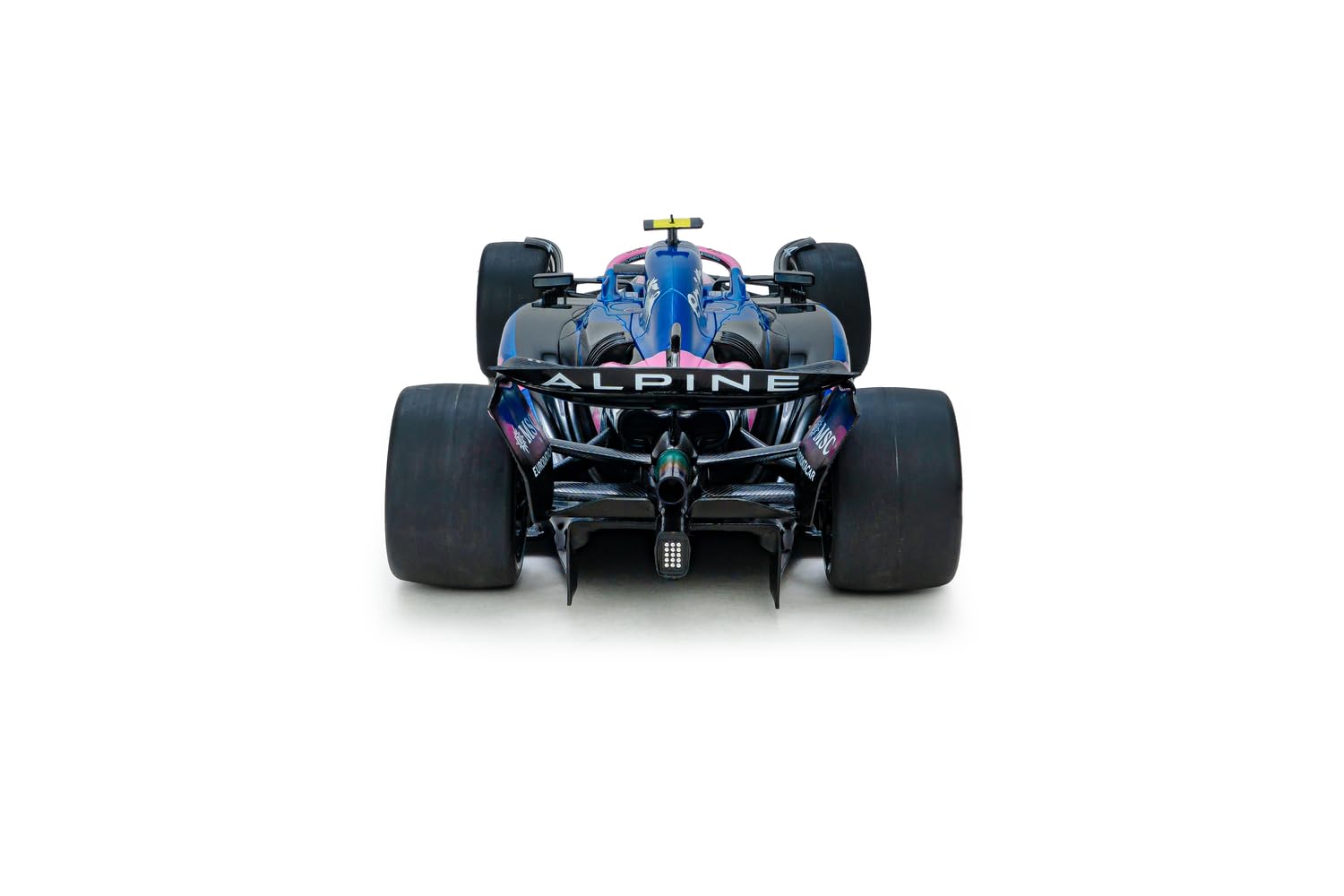 Solido Alpine A525#43 GP Canada 2025 – Formuła 1 Diecast model samochodu, F.Colapinto samochód wyścigowy, wierna szczegółowa miniatura sportów motorowych, niebieski, 1:18