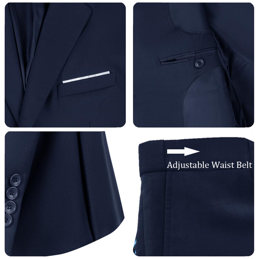 Terno masculino 3 peças slim fit formal negócios casamento 2 botões blazer colete conjunto calça smoking em promoção! Veja a oferta e mais achadinhos de Alfaiataria & Formal 7 Hoje é o melhor dia para comprar Terno masculino 3 peças slim fit formal negócios casamento 2 botões blazer colete conjunto calça smoking com aquele preço maroto! Promoção! Aproveite a oferta! 7