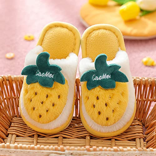 Bedroom Slippers for Girls Cartoon Strawberry Pattern Bedroom Slippers For Kids Toddler Girl Flower Sandals2