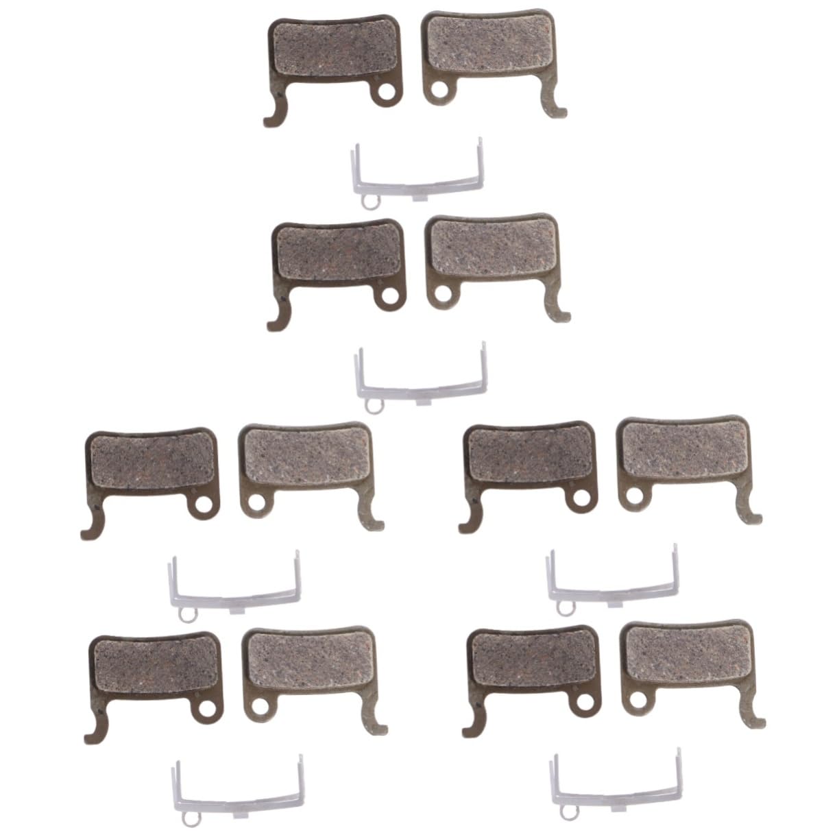 iplusmile 6 Ensembles coussin de frein plaquette de frein pour plaquettes de frein à disque de vélo plaquettes de frein pour vélo Kit de paires plaquette de frein vtt tapis de frein