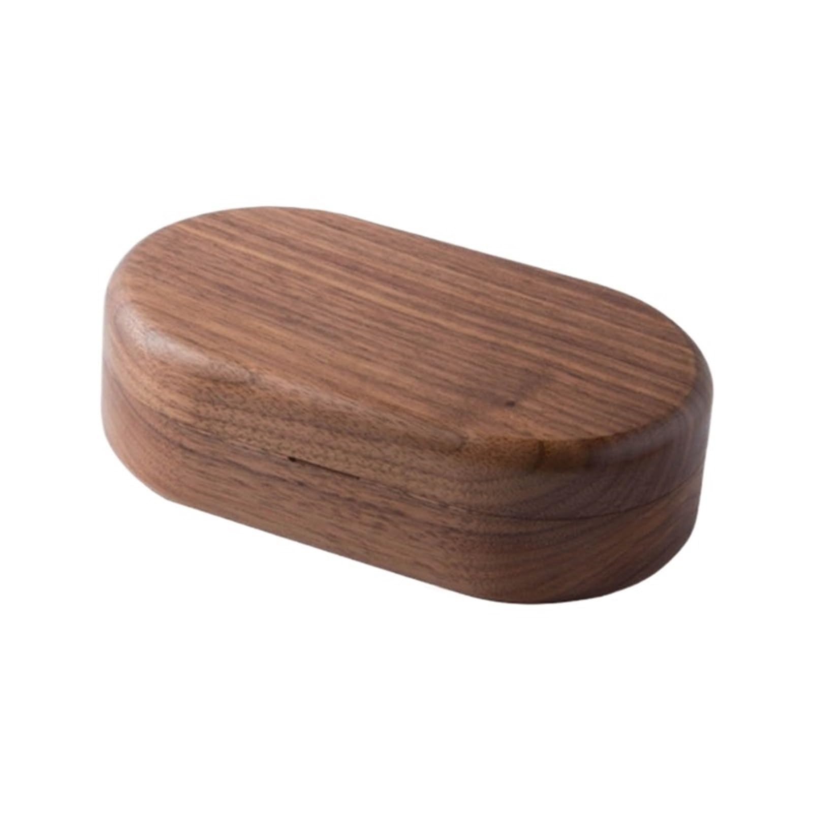 NIUSABOU Wood Jewellery Organiser, Walnut Wood Storage Box Necklace(Color2)