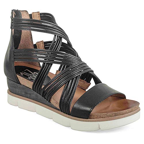 Miz Mooz Tyra Women's Platform Sandal Black