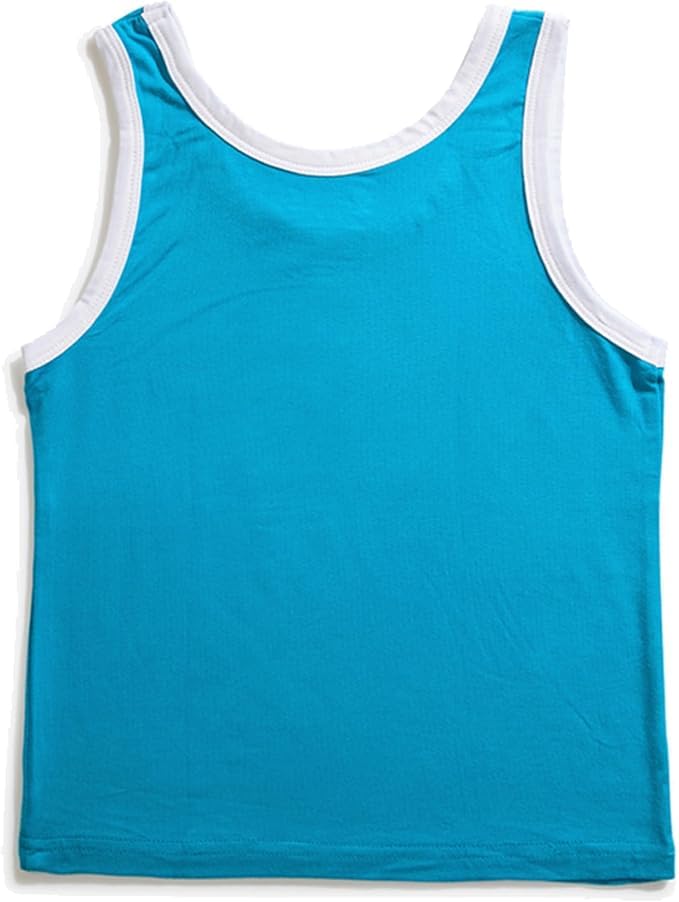 Cotton Cute Print Girl's Tank Top, Regular Fit Multicolour, Breathable & Super Soft Fabric, (Pack of 2) (9-10 Years)4