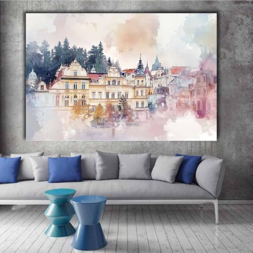 Murale pour chambre adolescent et salon affiche coucher de soleil 60x90 - 2