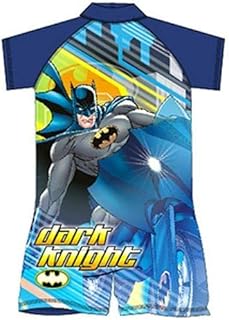 Childrens/Kids Batman Swimming Costume Surf Suit Boys Swimwear Age 18 Months-5 Years