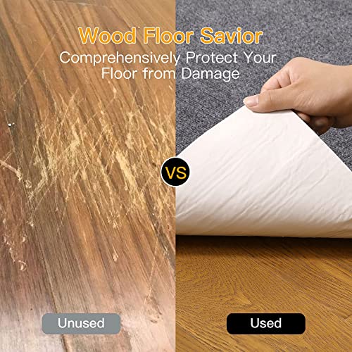 Office Chair Mat For Hardwood & Tile Floor, 55"X35" Computer Gaming Rolling Chair Mat, Under Desk Low-Pile Rug, Large Anti-Slip Floor Protector For Home Ofiice(Dark Gray) #TOP4