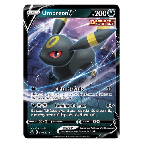 Copag Lata Pokémon Herois V Umbreon V, Cor: Estampado - Copag