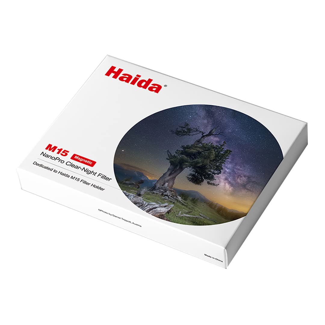 Haida Slim Nano Pro MC Filter Clear Night 82mm – UV-Filter Für Nachtfotografie