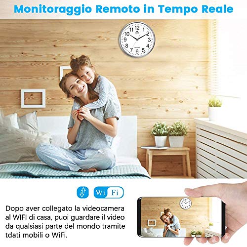 FTDLCD Telecamera Spia Nascosta, Telecamera Spia