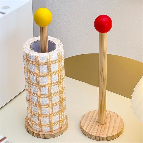 Soporte de rollo de papel redondo para accesorios de cocina y organización del hogar 5