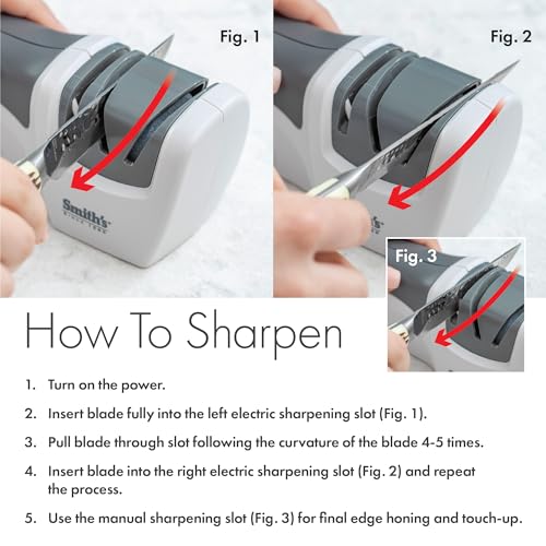Smith's Sharpeners Essentials compact electric pour simplifier vos repas - 7