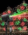 Enjoyedled Christmas Projector Lights Outdoor, 9 High-Definition Patterns Laser Light Projector with Remote and Timer, Party Lights for Indoor Outdoor Garden Holiday Decoration Halloween New Year