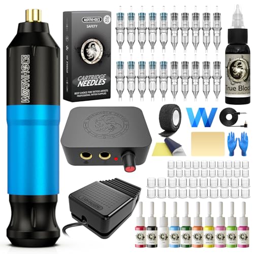 Tattoo Kit Wormhole Tattoo Gun Kit Tattoo Pen Kit Rotary