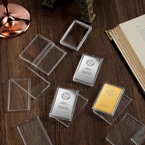 Caja organizadora acrílica para barras de plata 24 pcs miniatura 6