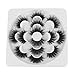 7 Pairs 25mm Lash 8D Mink Hair Cruelty-free Wispy Fluffy Hair Dramatic Handmade Long False Eyelashes