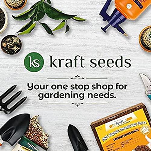 Kraft Seeds Assorted Hand Pruner Cutter - 1 Pc (Steel Blades) | Heavy Duty Gardening Cutter Tool | Plant Cutter for Home Garden | Wood Branch Trimmer | Grass Cutting Accessories | Sturdy Stem Scissors