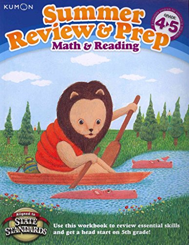 Kumon Summer Review & Prep, Grade 4-5: Math & Reading
