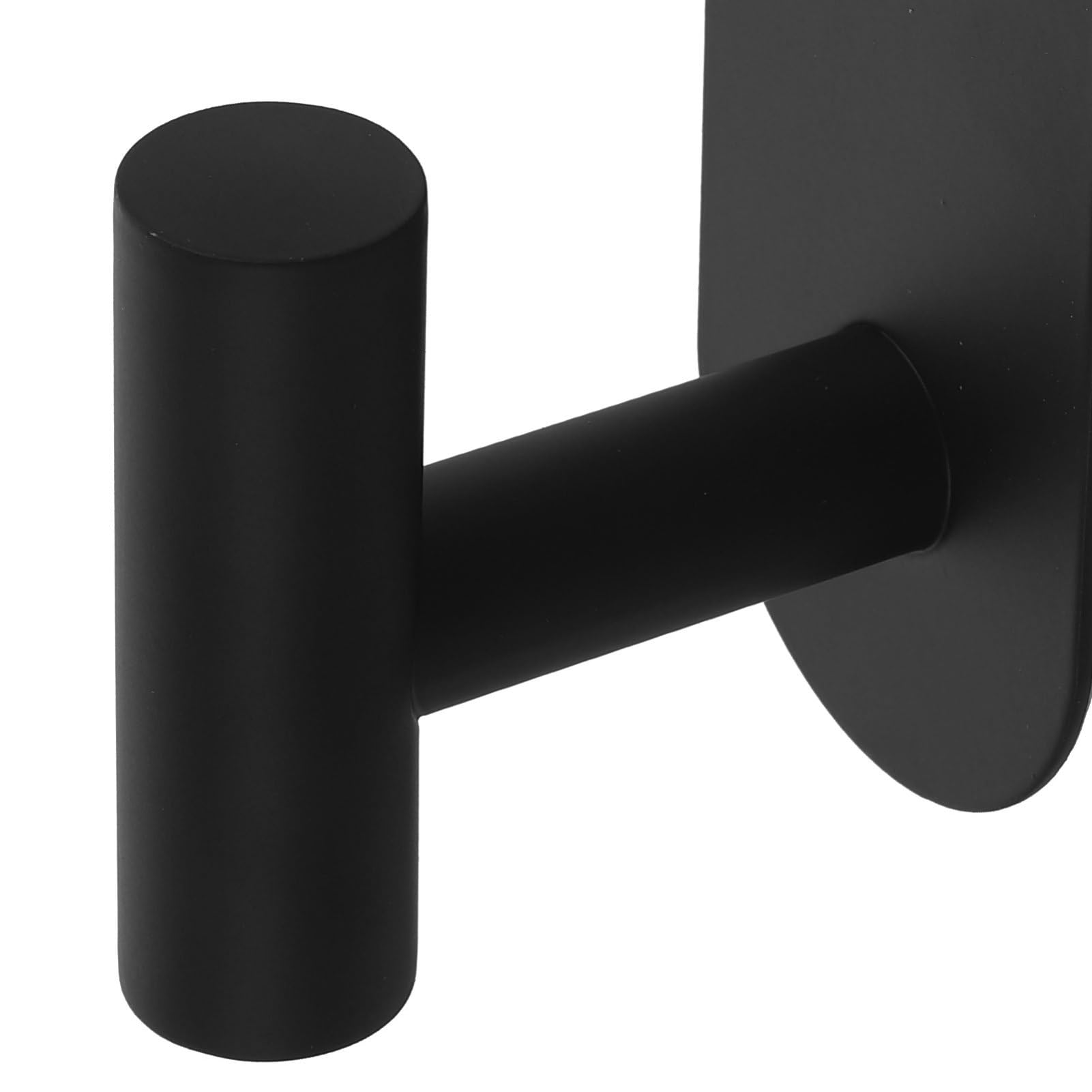 SHINEOFI 3 Series Gancho Adhesivo De Acero Inoxidable Manos Gancho Pegajoso Ganchos Para Colgar Ganchos De Pared Decorativos Ganchos De Baño Con Estilo Black 2 Piezas X 3