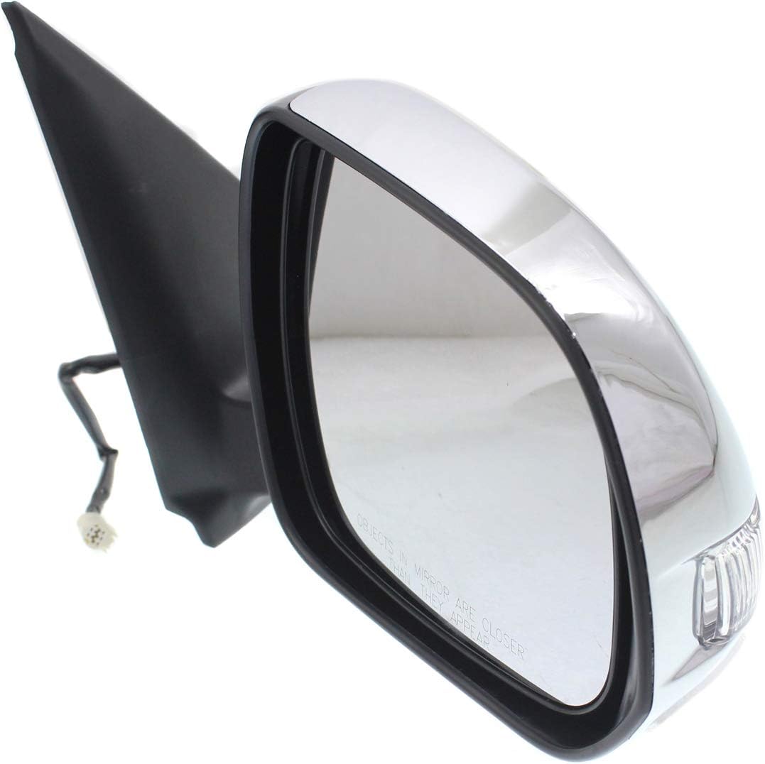 Kool Vue Driver & Passenger Side Power Mirrors for Toyota Tacoma 2012-2015 With Signal Light Chrome