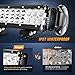 Nilight 20Inch 126W LED Light Bar Spot Flood Combo Driving Off Road with Front License Plate Mounting Bracket Wiring Harness for Trucks Pickup Car SUV ATV UTV 4x4 Van Camper, 2 Years Warranty
