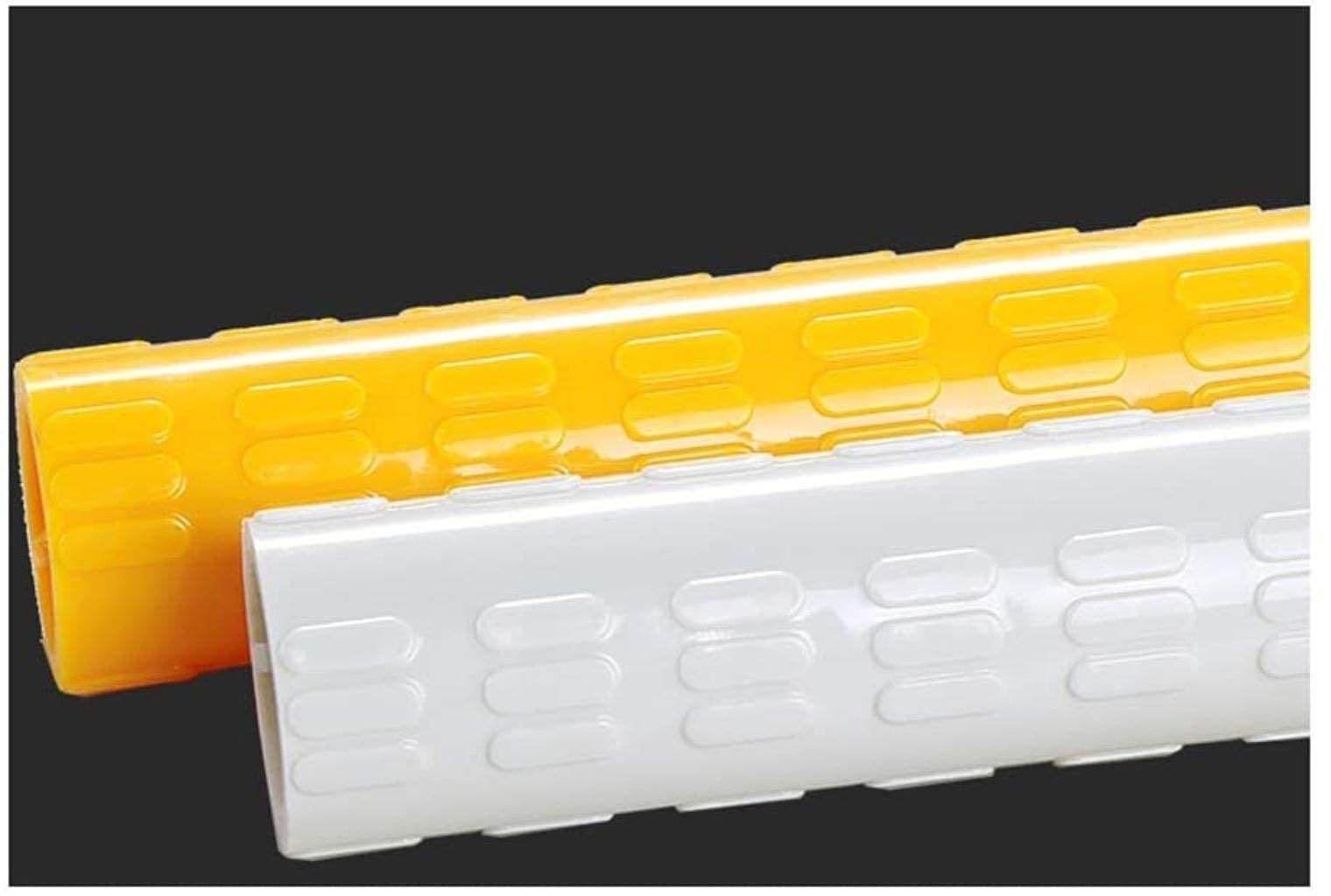 Corrimano Di Sicurezza, Sicurezza Pesante Flip-Up Sicurezza Disabili Bambino Incinta Donna Incinta Useliary Strumenti Ausiliari, Adatti per Scale, Corridoi, Bagni, Hotel, Ecc.,Bianco,60 Cm.