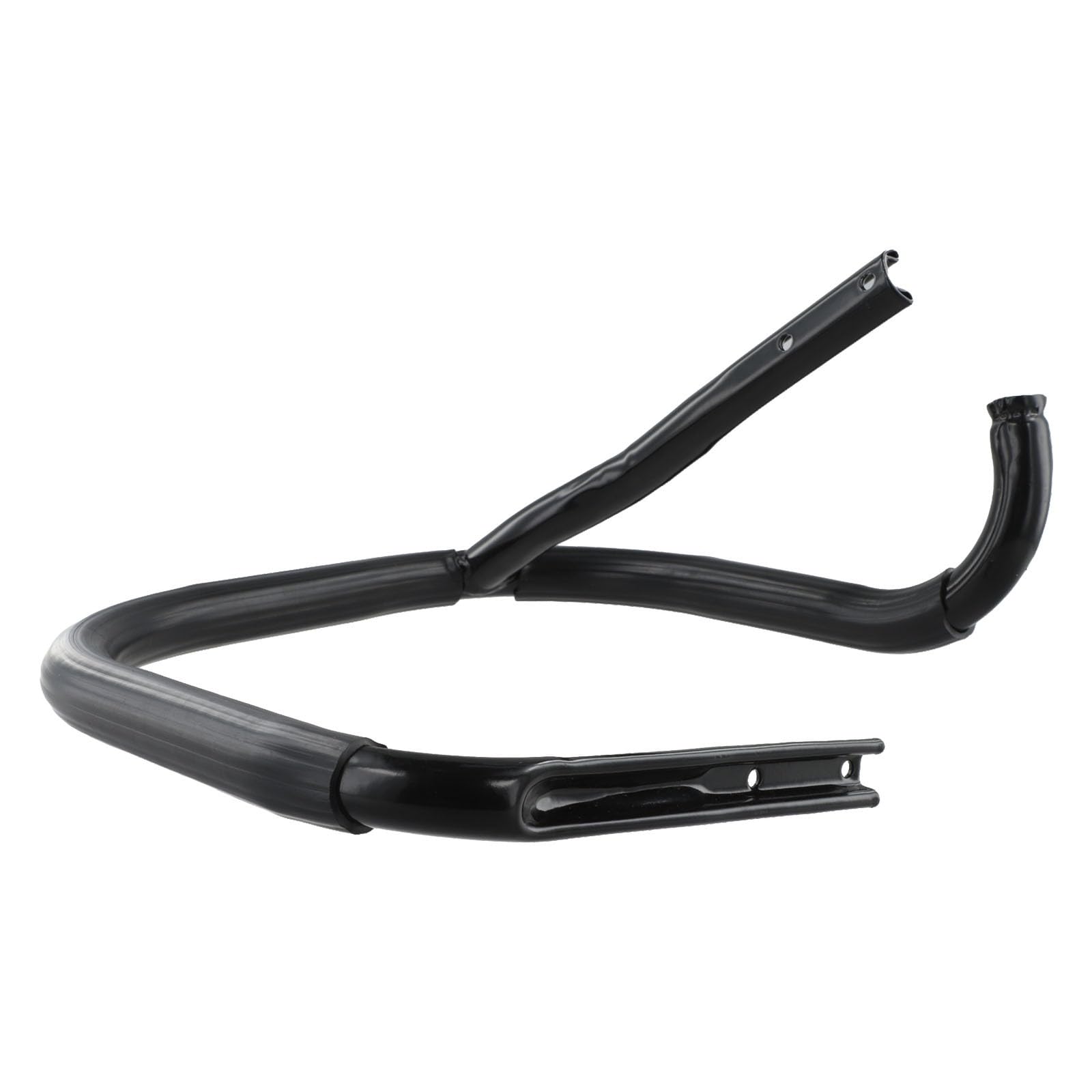 Mango angular para motosierra MS660 MS650 MS640 066 Reemplazo para motosierra 1122 790 3611 1122 791 5501, manillar robusto con tornillos, color negro