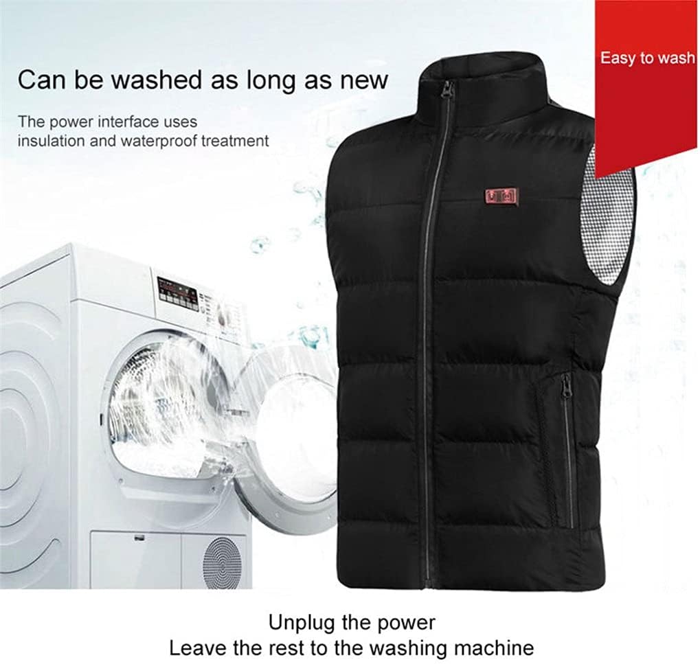 9 Zones Heated Vest Men Women Electric Jackets Sportswear Thermal Coat Winter Graphene Heating Jacket for Camping