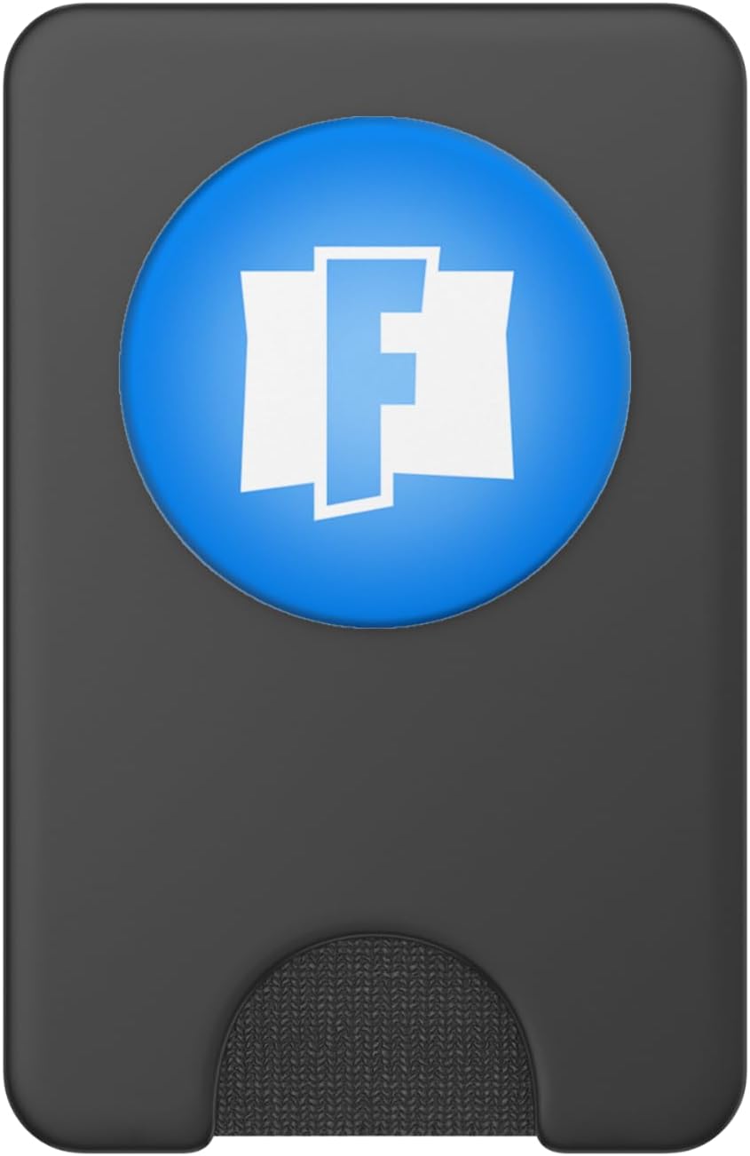 Fortnite Fortnite F Logo (Blue) PopSockets Stand for Smartphones and Tablets PopSockets PopGrip: Swappable Grip for Phones & Tablets PopSockets PopWallet for MagSafe