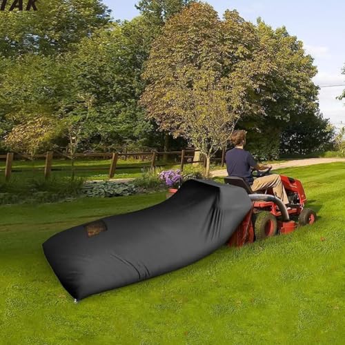 Sac de ramassage d'herbe pour tracteur à gazon de grande capacité - 4