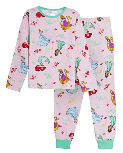 Disney-Prinzessin Mädchen-Pyjamas, Rosa, 9-10 Jahre