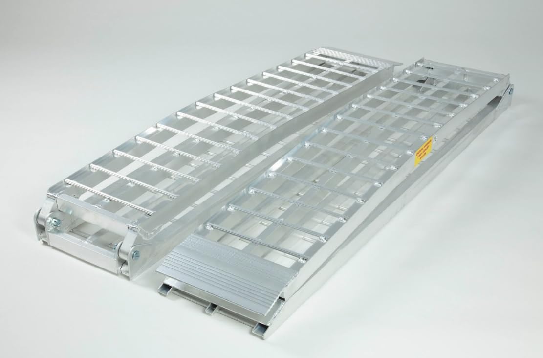 The Ramp People Wide Loading Ramps Pair 280mm wide, 540kg Capacity 3000mm | Loading Ramps for ATVs, Quad Bikes & Ride on Mowers for Vans and Trailers