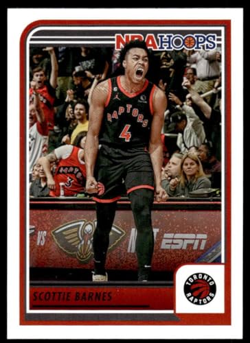 2023-24 Hoops #113 Scottie Barnes Toronto Raptors NBA Basketball Trading Card