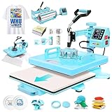 AKEYDIY Upgraded Heat Press Machine 5 in...