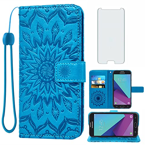Étui Samsung Galaxy J7 Prime 2017 et protection écran verre trempé