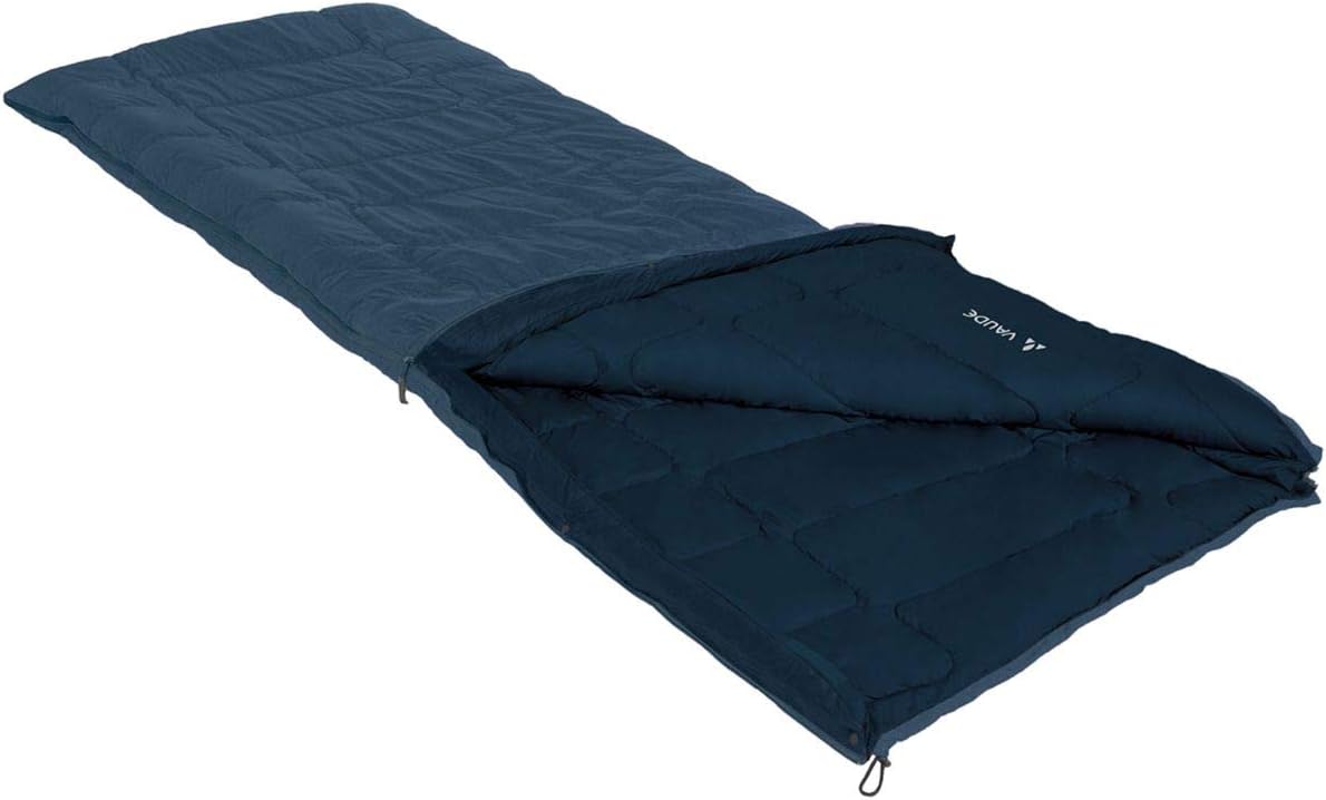 VAUDE Navajo 500 Sleeping Bag - Lightweight Synthetic Fill Sleeping Bag - Warm Blanket - Perfect for Camping, Hiking and Backpacking - for Spring to Autumn Use