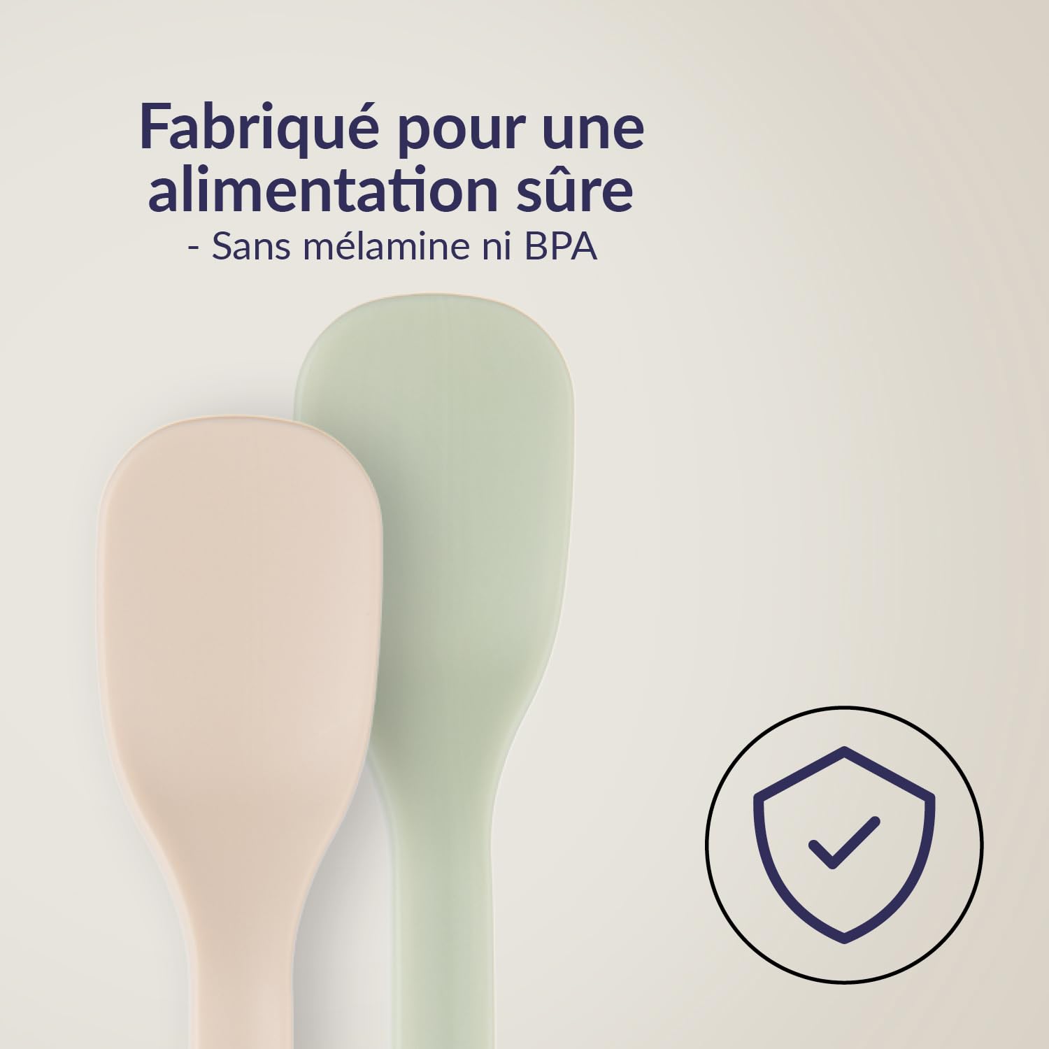 Difrax LOVI - Primeras cucharas de alimentación para bebé, 2 piezas - Rosa - Ergonómicas, fáciles de sostener y perfectas para comenzar los alimentos sólidos de forma segura