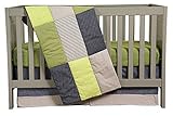 Trend Lab 3 Piece Crib Bedding Set, Perfectly Preppy