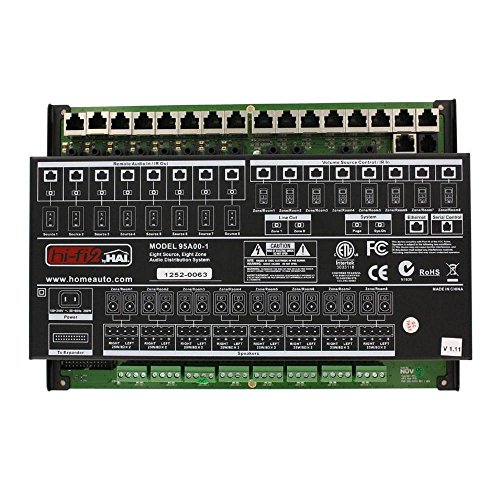 Leviton 95A01-1 Hi-Fi 8-Zone, 8-Source, Main Assembly