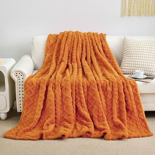 Aganear Sherpa Fleece Blanket,Super Soft Cozy Twin Blanket, Lightweight Fuzzy Blanket for Couch Sofa Bed Office,Thick and Warm Flannel Blankets for All Seasons,Machine Washable - Image 6