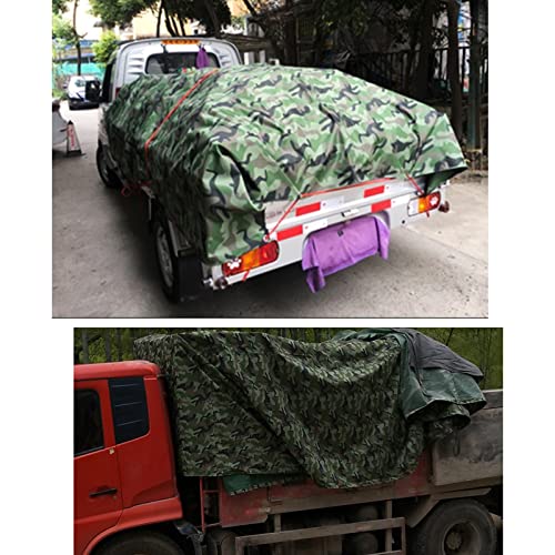 Bâche camouflage 3x3m imperméable avec œillets pour extérieur - 8