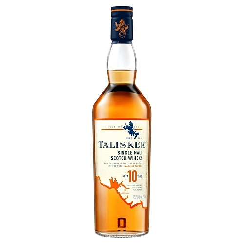 Talisker Whisky 10 Anos 750Ml Talisker Whisky 10 Anos 750Ml
