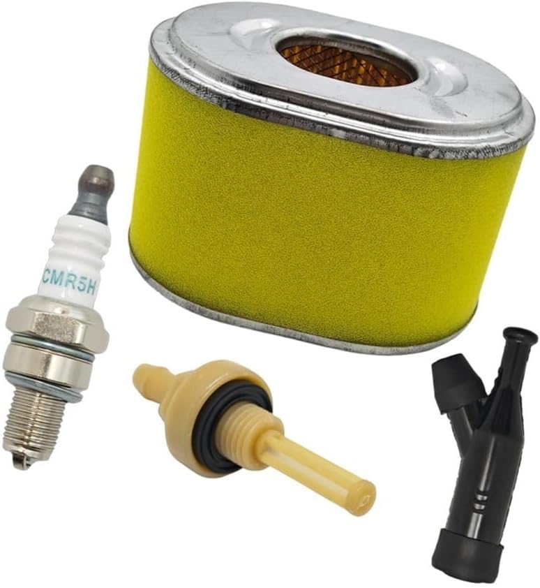 Spark Plug Cap Tune Up Kit Fit for GX140 GX160 GX200 OEM 17210-ZE1-822 17210-ZE1-505 5.5-6.5HP Engine Motor