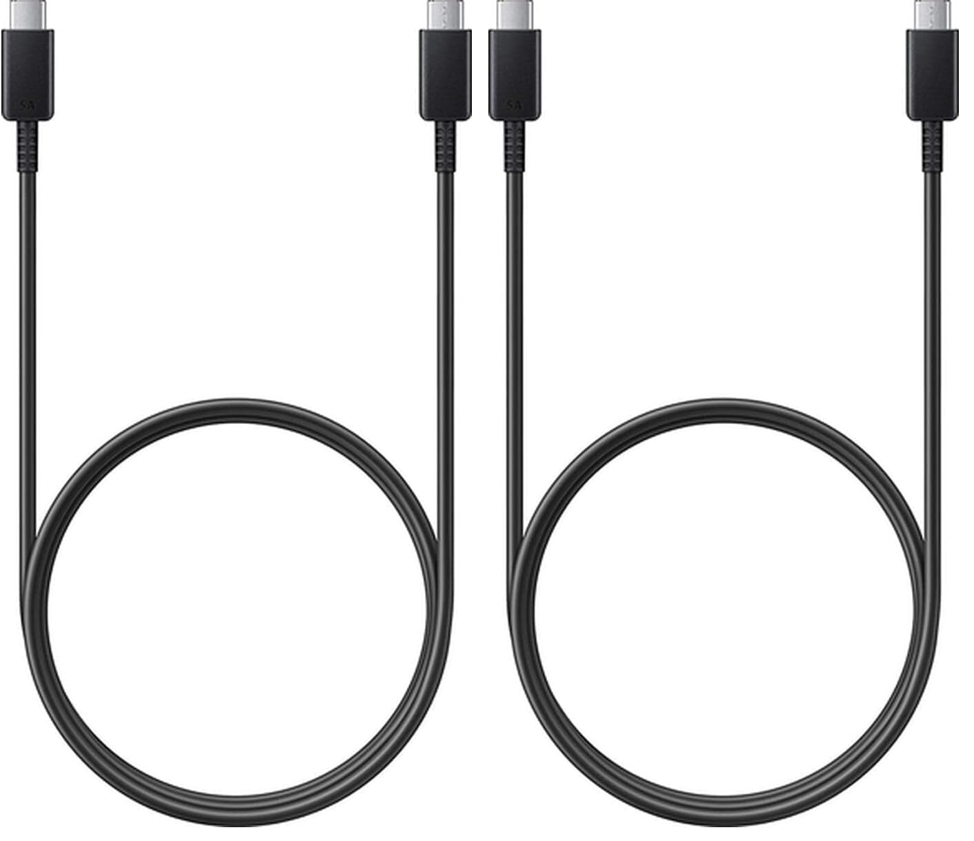 Samsung Galaxy EP-DX510 USB Type-C auf USB Type-C Kabel (1,8 m, 5A) (Packung mit 2)
